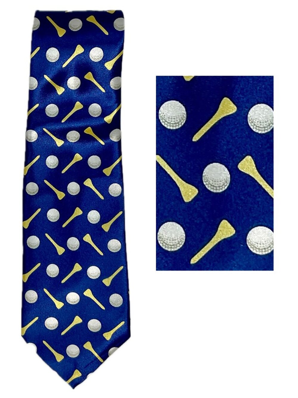 Golf Ball & Tees Novelty Tie 3/$14 Mens